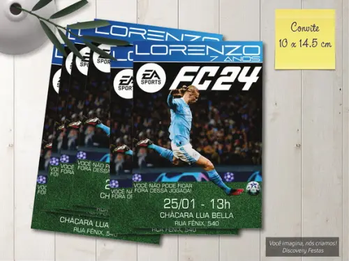 Convite Futebol Fifa2024