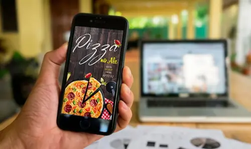 Convite digital Pizza