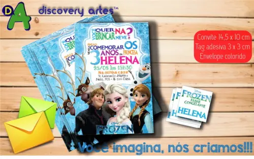 Convite Frozen