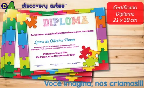 Diploma Certificado Infantil