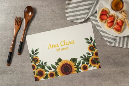 Jogo Americano Girasol (descartável)