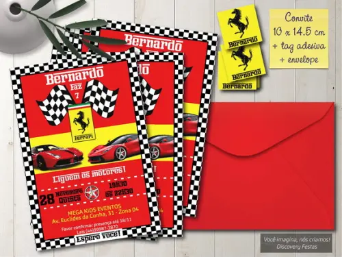 Convite Ferrari
