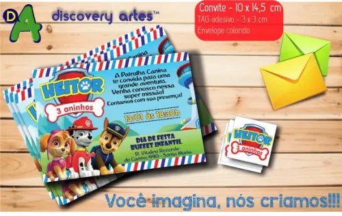 Convite Patrulha Canina