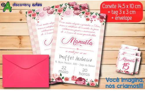 Convite Aniversário 15 Anos