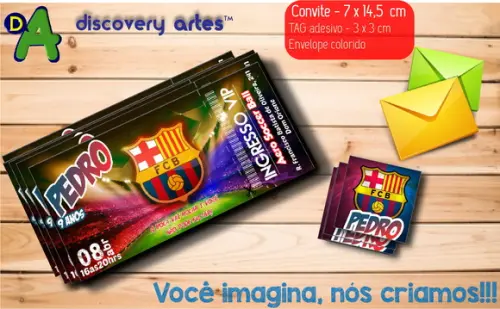 Convite Ingresso Barcelona