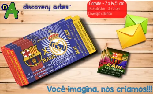 Convite Ingresso Champions League