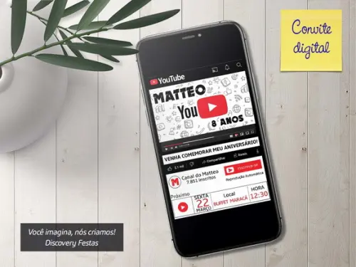 Convite Digital Youtube