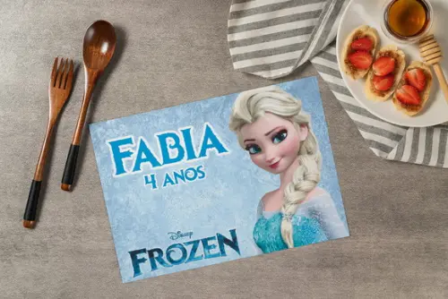 Jogo Americano Frozen (descartável)