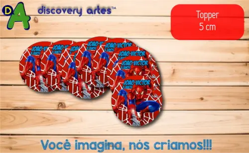 Topper Homem Aranha