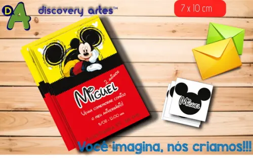 Convite Mickey