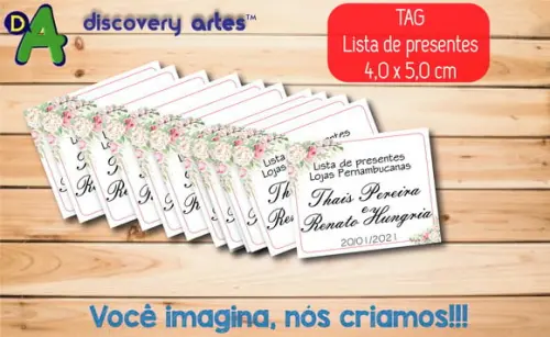 Tag Lista de Presentes para Casamento