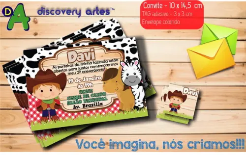 Convite Fazendinha