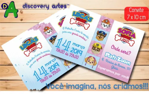 Convite Patrulha Canina