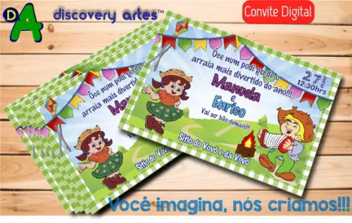 Convite Digital Festa Junina