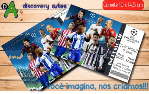 Convite Champions League