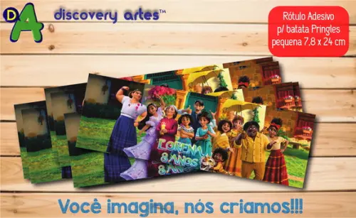 Rótulo Adesivo Batata Encanto