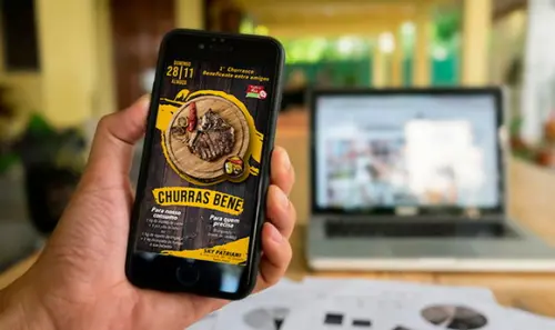 Convite Digital Churrasco