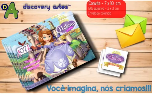Convite Princesa Sofia