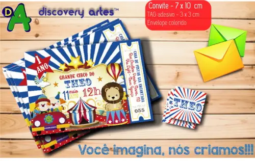 Convite Circo