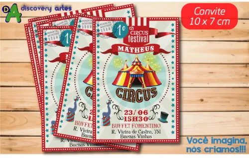 Convite Circo