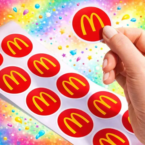 Adesivo com Logotipo 5,5 cm