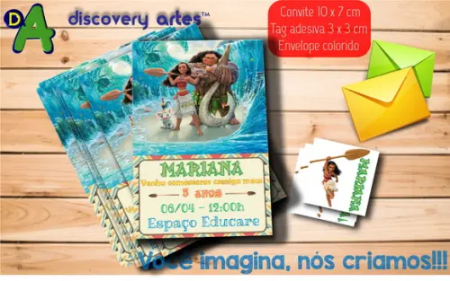 Convite Moana