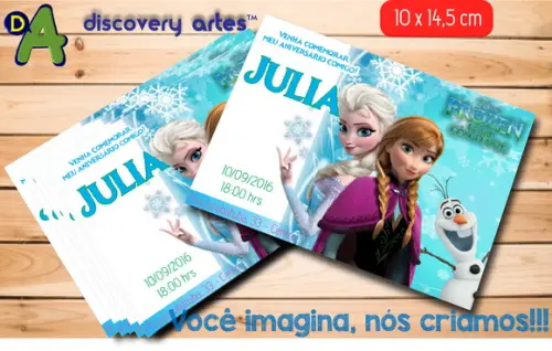 Convite Frozen