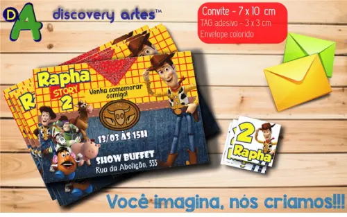 Convite Toy Story