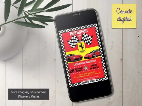 Convite Digital Ferrari