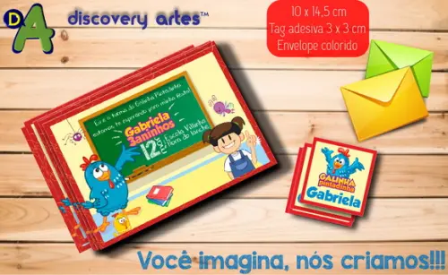 Convite Galinha Pintadinha