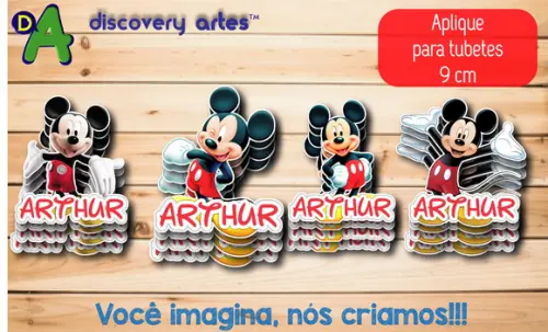 Aplique Mickey