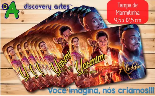 Tampa de Marmitinha Aladdin
