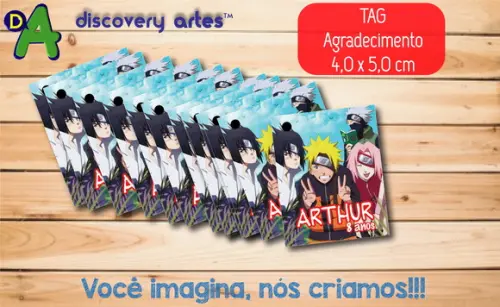 Tag Agradecimento Naruto