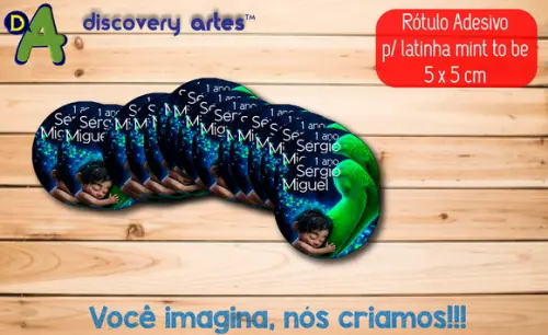 Rótulo Adesivo Latinha o Bom Dinossauro