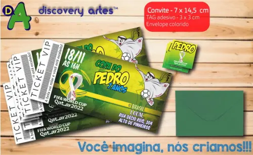 Convite Ingresso Copa