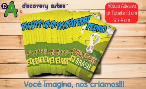 Rótulo Adesivo Tubete Copa