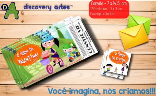 Convite Ingresso Show da Luna