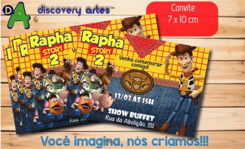 Convite Toy Story
