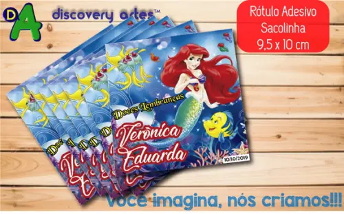 Rótulo Adesivo Sacola Ariel