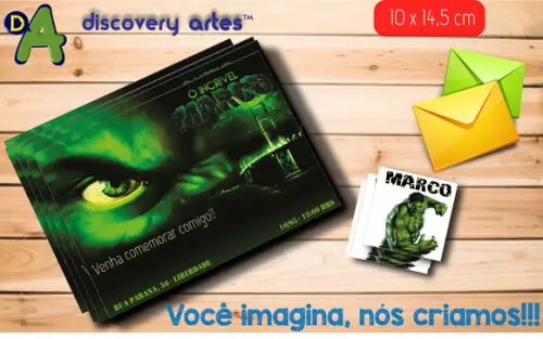 Convite Hulk