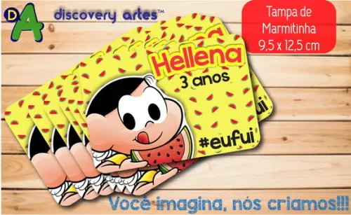 Tampa de Marmitinha Magali