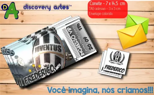 Convite Ingresso Juventus