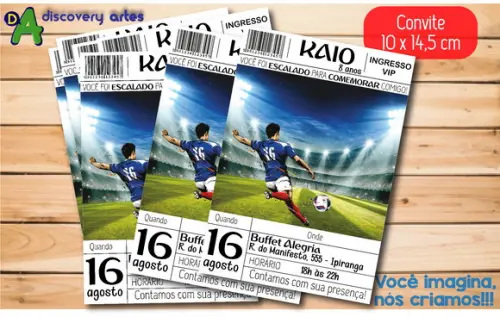 Convite Futebol