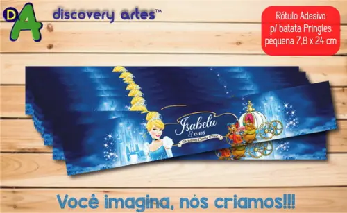 Rótulo Adesivo Batata Cinderela