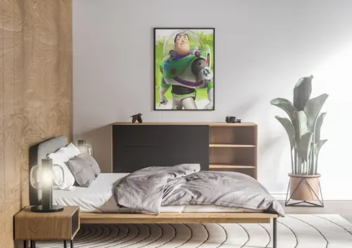 Quadro Decorativo Infantil (40 x 60 Cm) Buzz Lightyear
