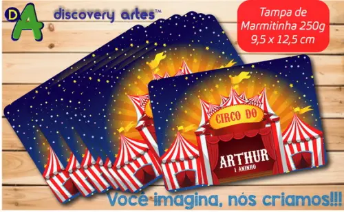 Tampa de Marmitinha Circo