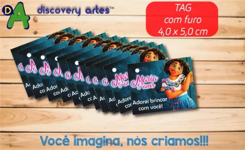 Tag com Furo Encanto - Mirabel