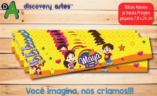 Rótulo Adesivo Batata Maria Clara e Jp