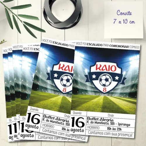 Convite Futebol
