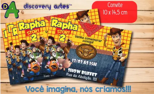 Convite Toy Story